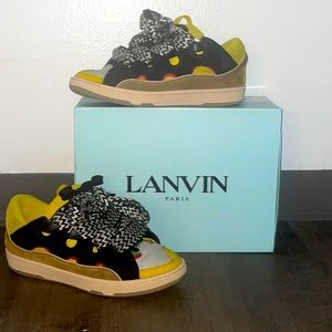 Lanvin sneakers also has sweater to match also Lanvin